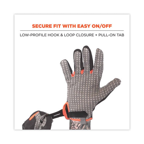 Proflex 821 Smooth Surface Handling Gloves, X-large, Black, Pair