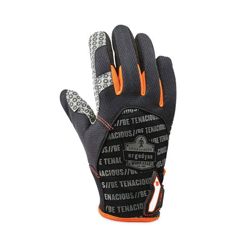 Proflex 821 Smooth Surface Handling Gloves, X-large, Black, Pair