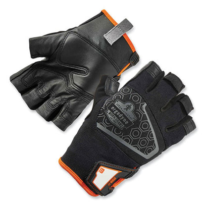 Proflex 860 Heavy Lifting Utility Gloves, En388: 2101x, 10.25" Long, Medium, Black, Pair