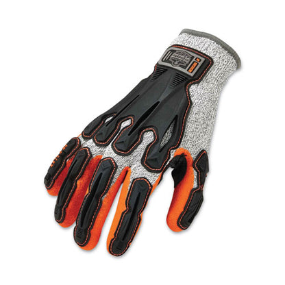 Proflex 922cr Nitrile Coated Cut-resistant Gloves, En388: 4442cp, Medium, Gray, 96 Pairs/carton