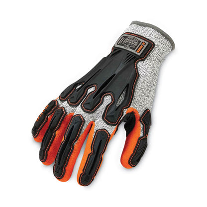 Proflex 922cr Nitrile Coated Cut-resistant Gloves, En388: 4442cp, Large, Gray, 96 Pairs/carton