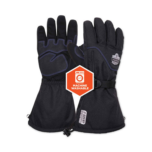 Proflex 825wp Thermal Waterproof Winter Work Gloves, X-large, Black, Pair
