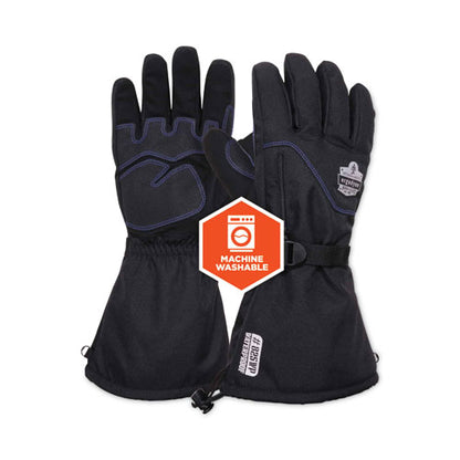 Proflex 825wp Thermal Waterproof Winter Work Gloves, X-large, Black, Pair