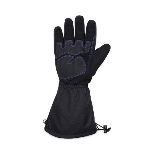 Proflex 825wp Thermal Waterproof Winter Work Gloves, Xx-large, Black, Pair
