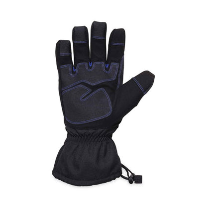 Proflex 819wp Extreme Thermal Wp Gloves, En388: 4222b, 9" Long, Small, Black, Pair
