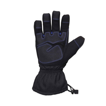 Proflex 819wp Extreme Thermal Wp Gloves, En388: 4222b, 9" Long, Large, Black, Pair