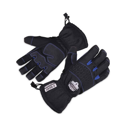 Proflex 819wp Extreme Thermal Wp Gloves, En388: 4222b, 9" Long, Xx-large, Black, Pair