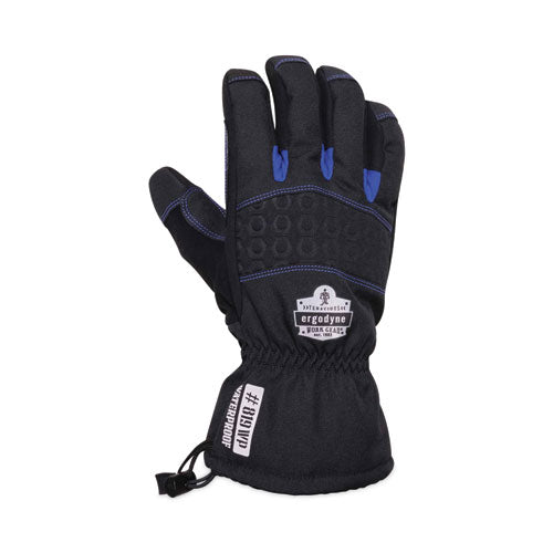 Proflex 819wp Extreme Thermal Wp Gloves, En388: 4222b, 9" Long, Xx-large, Black, Pair