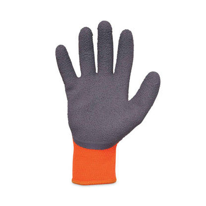 Proflex 7401-case Coated Lightweight Winter Gloves, En388: 2131x, 9" Long, Medium, Orange, Pair