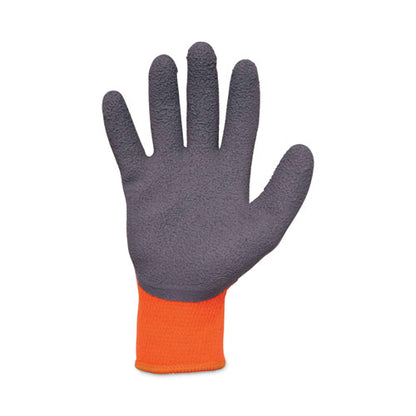 Proflex 7401-case Coated Lightweight Winter Gloves, En388: 2131x, 9" Long, Large, Orange, Pair