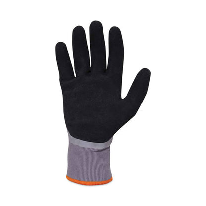 Proflex 7501 Coated Waterproof Winter Gloves, En388: 2131x, 10.5" Long, Large, Gray, Pair