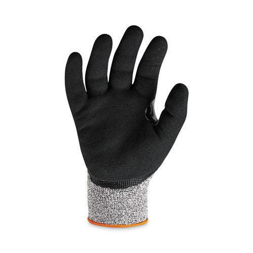 Proflex 7031 Ansi A3 Nitrile-coated Cr Gloves, En388: 4x42c, 10" Long, Large, Gray, 144 Pairs/carton