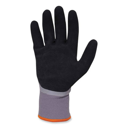 Proflex 7501-case Coated Waterproof Winter Gloves, En388: 2131x, 10" Long, Medium, Gray, 144 Pairs/carton