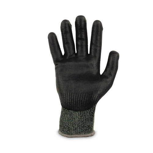 Proflex 7070 Ansi A7 Nitrile Coated Cr Gloves, En388: 4x42f, 9" Long, X-large, Green, 12 Pairs