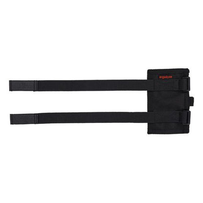 Squids 3390 Dual Band Arm Id/badge Holder With Hook-and-loop Closure, Vertical, Black, 3.75 X 5.75, 2.75 X 4.75 Insert