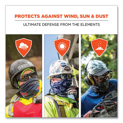 Chill-its 6485 Multi-band, Polyester, One Size Fits Most, Blue