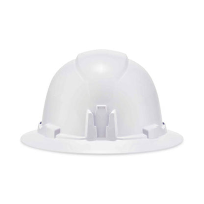 Skullerz 8971 Class E Hard Hat Full Brim, White
