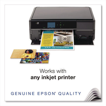 Ultra Premium Photo Paper, 10 Mil, 8.5 X 11, Luster White, 50/pack