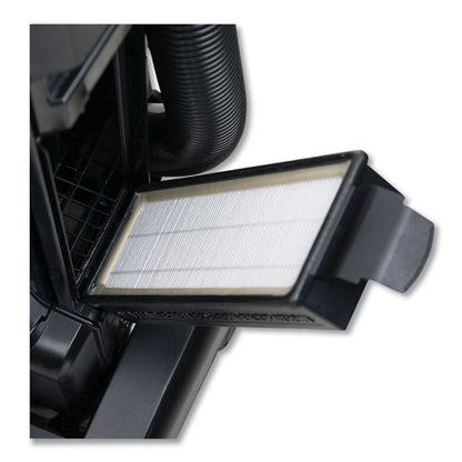 Force Quietclean Upright Vacuum Sc5845d, 15" Cleaning Path, Black