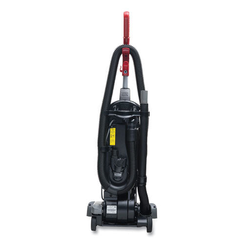 Force Quietclean Upright Vacuum Sc5845d, 15" Cleaning Path, Black