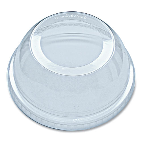 Greenware Cold Drink Lids, Dome, Fits 16 Oz To 24 Oz Cold Cups, Plastic, Clear, 1,000/carton
