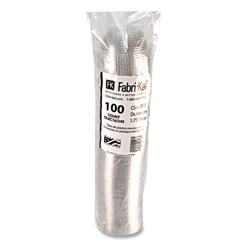Greenware Cold Drink Lids, Dome, Fits 16 Oz To 24 Oz Cold Cups, Plastic, Clear, 1,000/carton