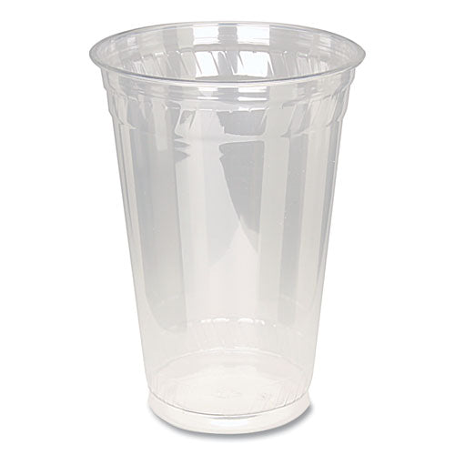Kal-clear Pet Cold Drink Cups, 20 Oz, Plastic, Clear, 50/bag, 20 Bags/carton