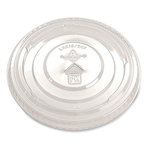 Greenware Cold Drink Lids, X-slot, Fits 16 Oz To 24 Oz Cold Cups, Plastic, Clear, 1,000/carton