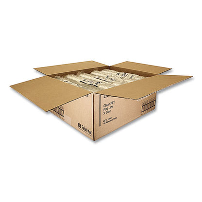 Greenware Cold Drink Lids, X-slot, Fits 16 Oz To 24 Oz Cold Cups, Plastic, Clear, 1,000/carton