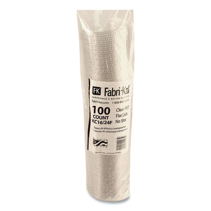 Greenware Cold Drink Lids, Fits 16 Oz To 24 Oz Cold Cups, Plastic, Clear, 1,000/carton