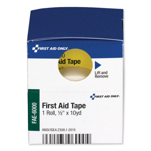First Aid Tape, Paper, 0.5" X 10 Yds, White