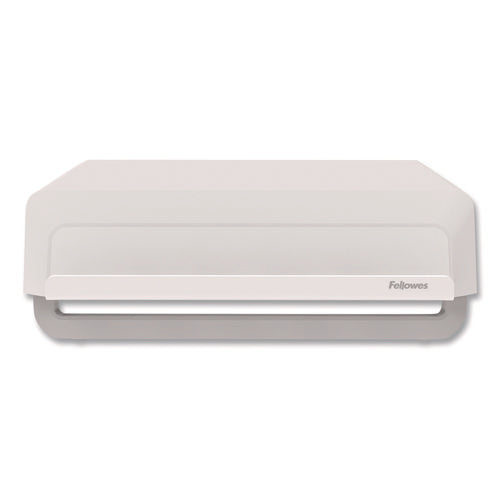 Breyta Monitor Stand, 13.94" X 11.97" X 3.23" To 5.9", White, Supports 33 Lb