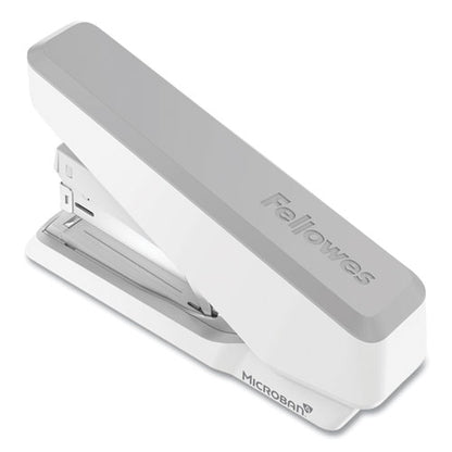 Lx870 Easypress Stapler With Antimicrobial Protection, 40-sheet Capacity, Gray/white
