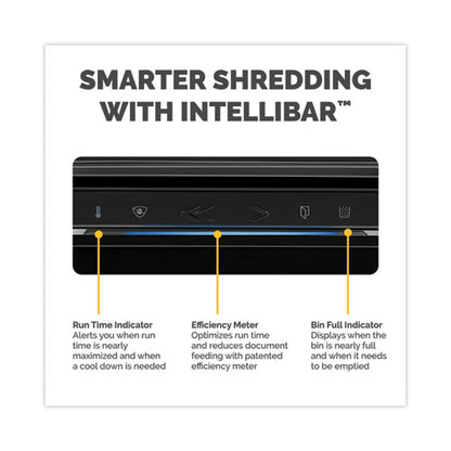 Powershred Lx200 Micro-cut Shredder, 12 Manual Sheet Capacity, Black