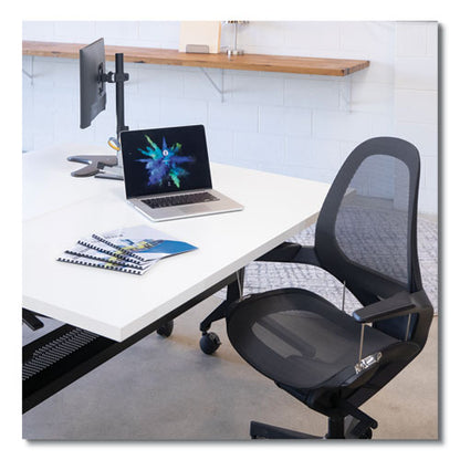 Plastic Comb Bindings For 11 X 8.5 Documents, 19 Rings, 0.38" (55-sheet) Capacity, Black, 100/pack