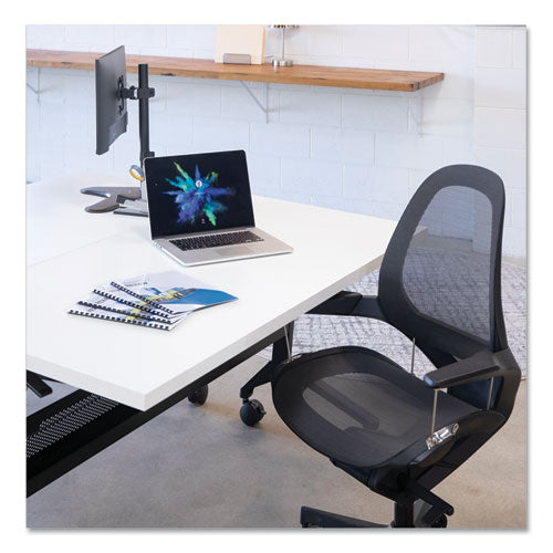 Plastic Comb Bindings For 11 X 8.5 Documents, 19 Rings, 0.63" (120-sheet) Capacity, Black, 100/pack