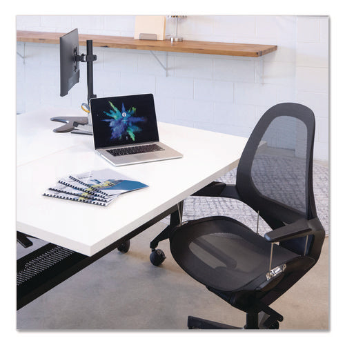 Plastic Comb Bindings For 11 X 8.5 Documents, 19 Rings, 0.25" (20-sheet) Capacity, Navy Blue, 100/pack