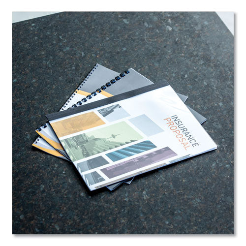 Wire Bindings For 11 X 8.5 Documents, 32 Rings, 0.25" (35-sheet) Capacity, Black, 25/pack