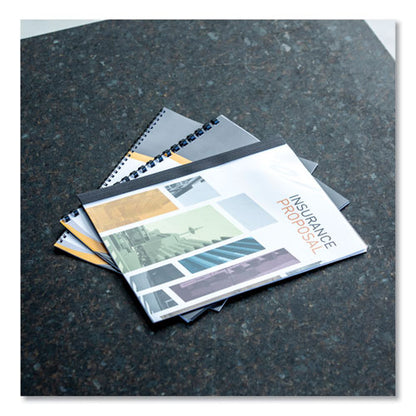 Wire Bindings For 11 X 8.5 Documents, 32 Rings, 0.25" (35-sheet) Capacity, Black, 25/pack