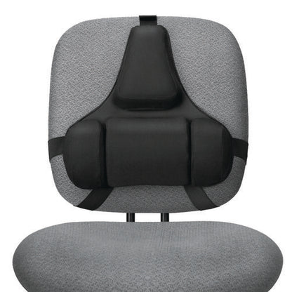 Professional Series Back Support With Microban Protection, 15 X 2 X 14.5, Black
