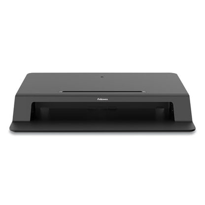 Lotus Lt Sit-stand Workstation, 34.38" X 28.38" X 7.62", Black
