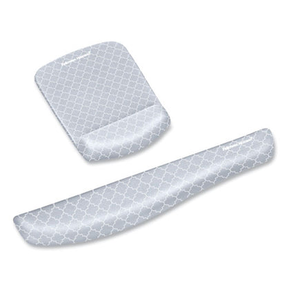 Plushtouch Keyboard Wrist Rest, 18.12 X 3.19, Lattice Design