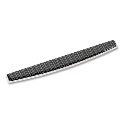 Photo Gel Keyboard Wrist Rest With Microban Protection, 18.5 X 2.31, Chevron Design