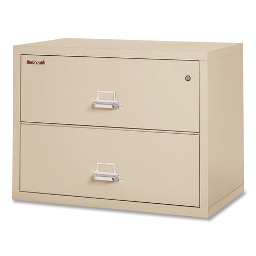 Insulated Lateral File, 2 Legal/letter-size File Drawers, Parchment, 37.5" X 22.13" X 27.75"