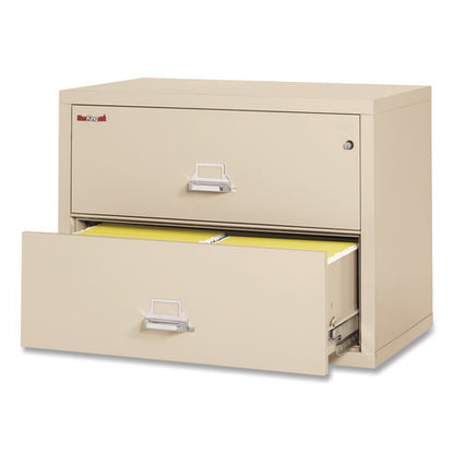 Insulated Lateral File, 2 Legal/letter-size File Drawers, Parchment, 37.5" X 22.13" X 27.75"