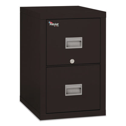 Patriot By Fireking Insulated Fire File, 1-hour Fire Protection, 2 Legal/letter File Drawers, Black, 17.75" X 25" X 27.75"