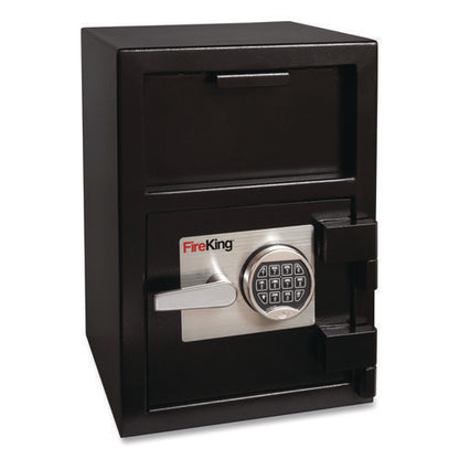 Depository Security Safe, 0.95 Cu Ft, 14 X 15.5 X 20, Black