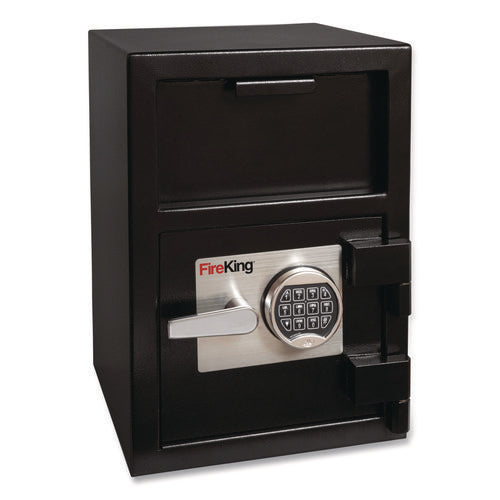 Depository Security Safe, 2.72 Cu Ft, 24w X 13.4d X 10.83h, Black