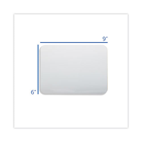 Dry Erase Board, 9" X 6", White Surface, 24/pack