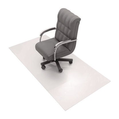 Cleartex Ultimat Xxl Polycarbonate Chair Mat For Hard Floors, 60" W X 60" L, Clear